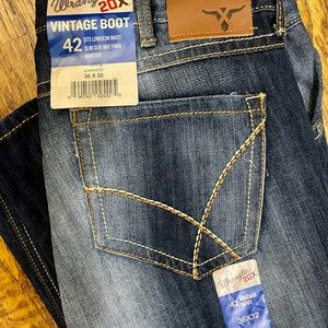 New Men’s Wrangler 20X Jeans size 36 X 32